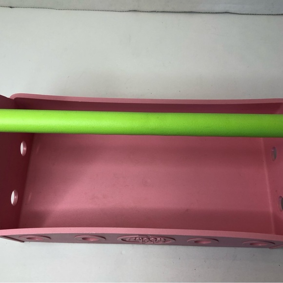 Green Toys Recycled Pink Toy Box Caddy No Accessories Tools Not Included - Picture 3 of 6